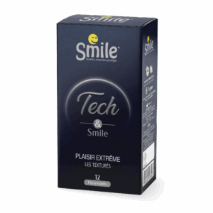 Préservatif Texturé Tech & Smile® - Boîte de 12